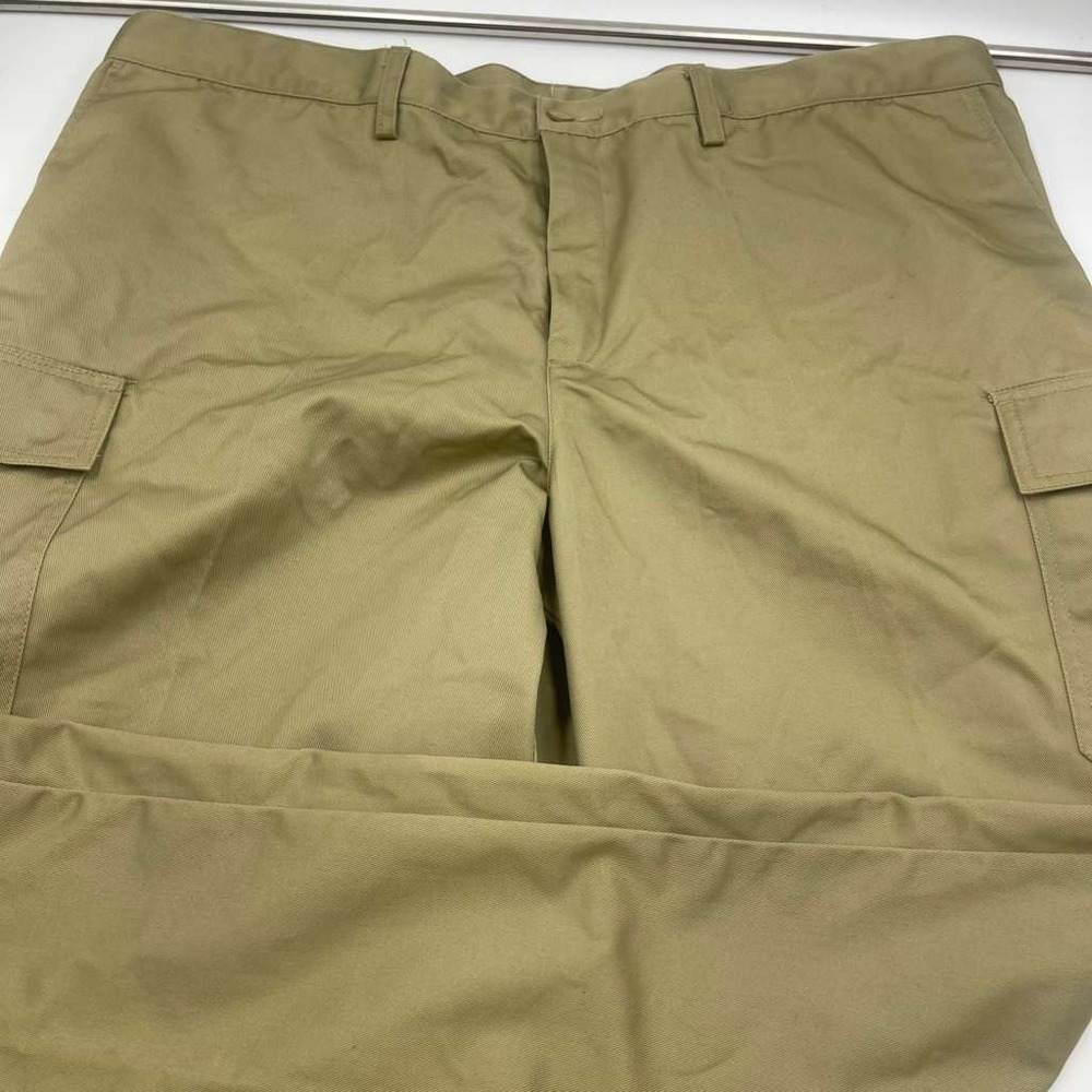 Edwards Poly Cotton Woven Khaki Work Pants Men's‎ 42 30 - Picture 2 of 7